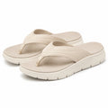 Infradito 42/43 beige in materiale sintetico con suola ammortizzata